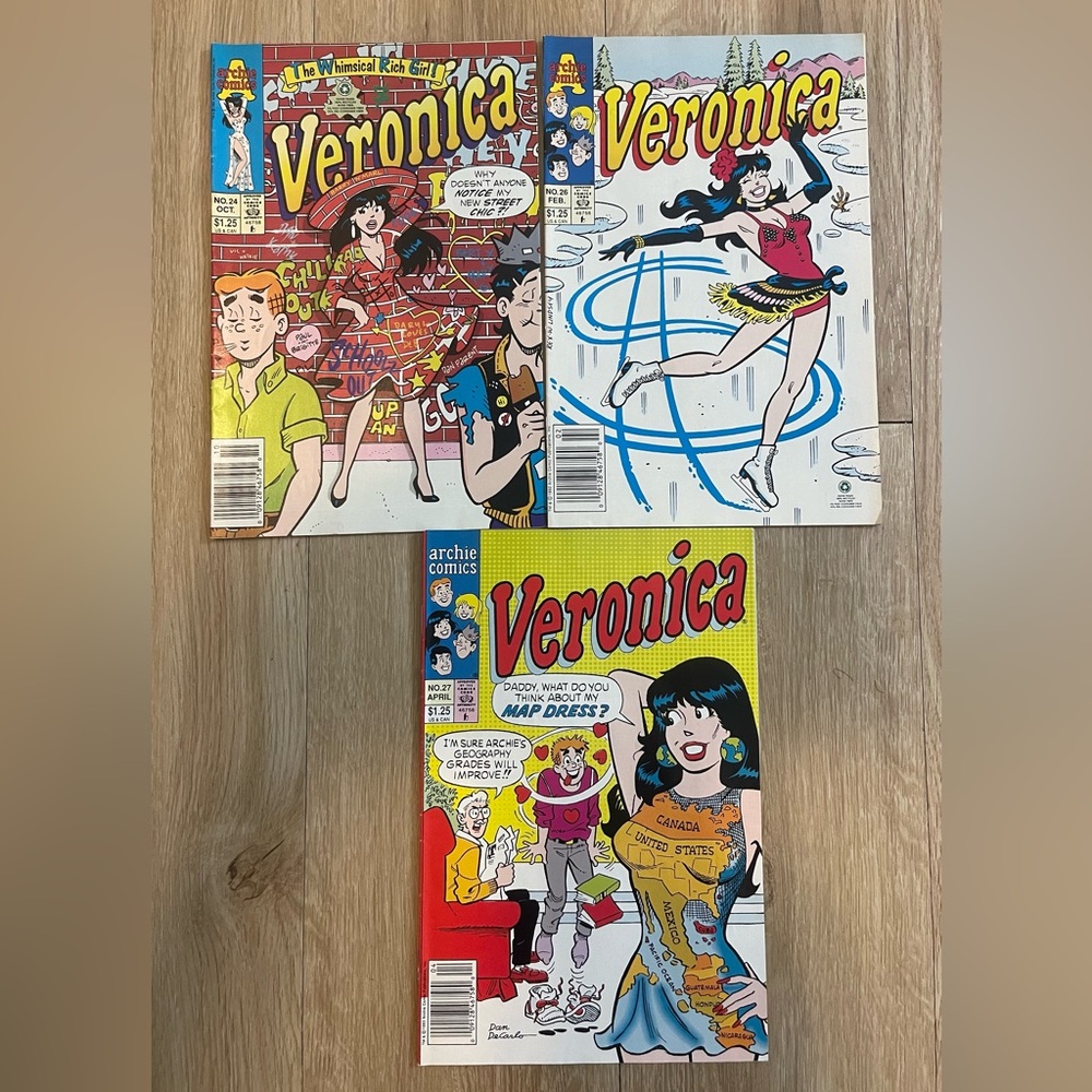Archie Comics Veronica Comic Books